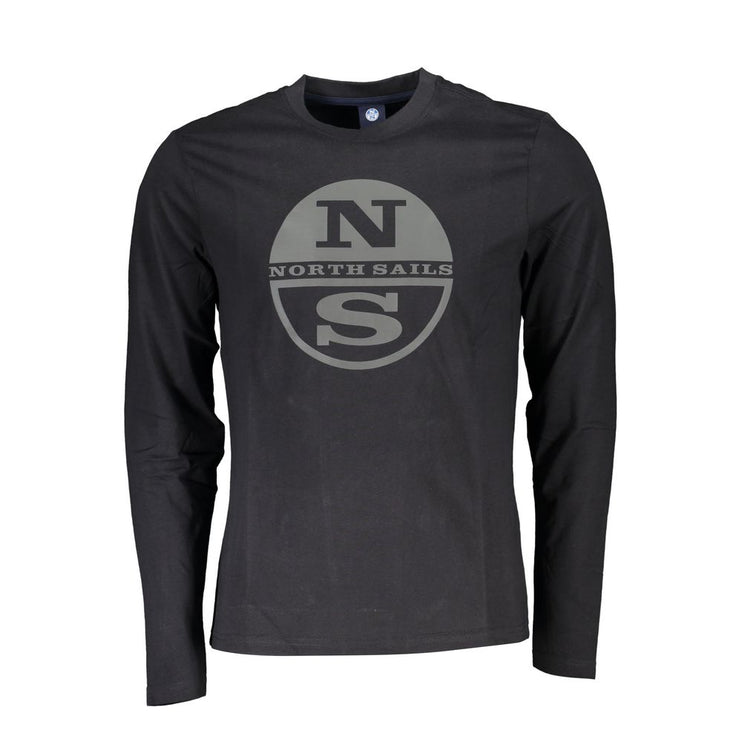 T-shirt in cotone nero