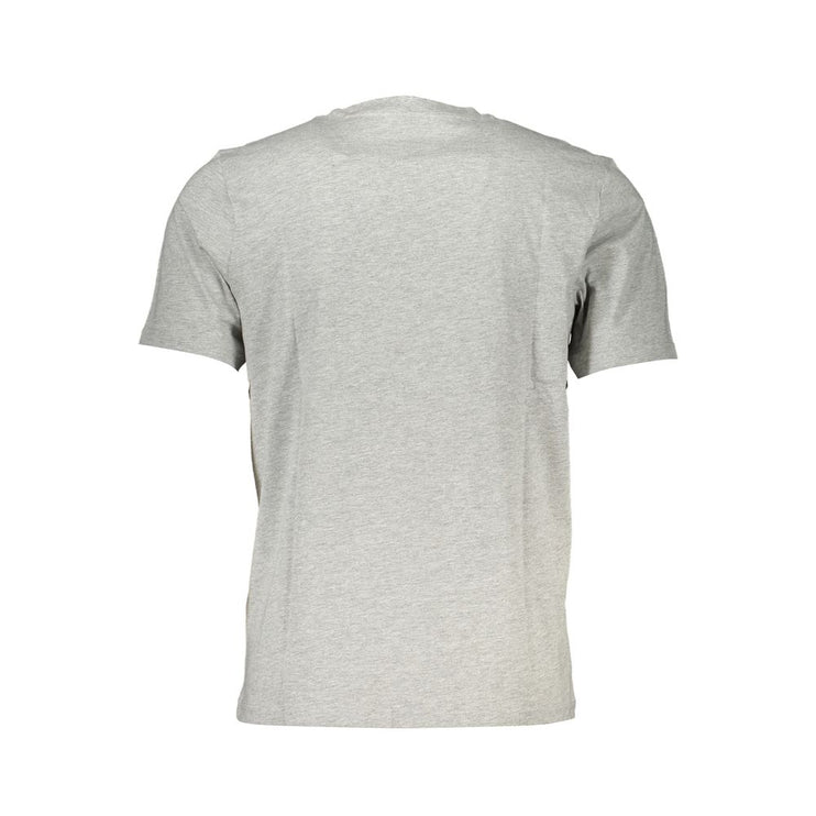 T-shirt di cotone grigio