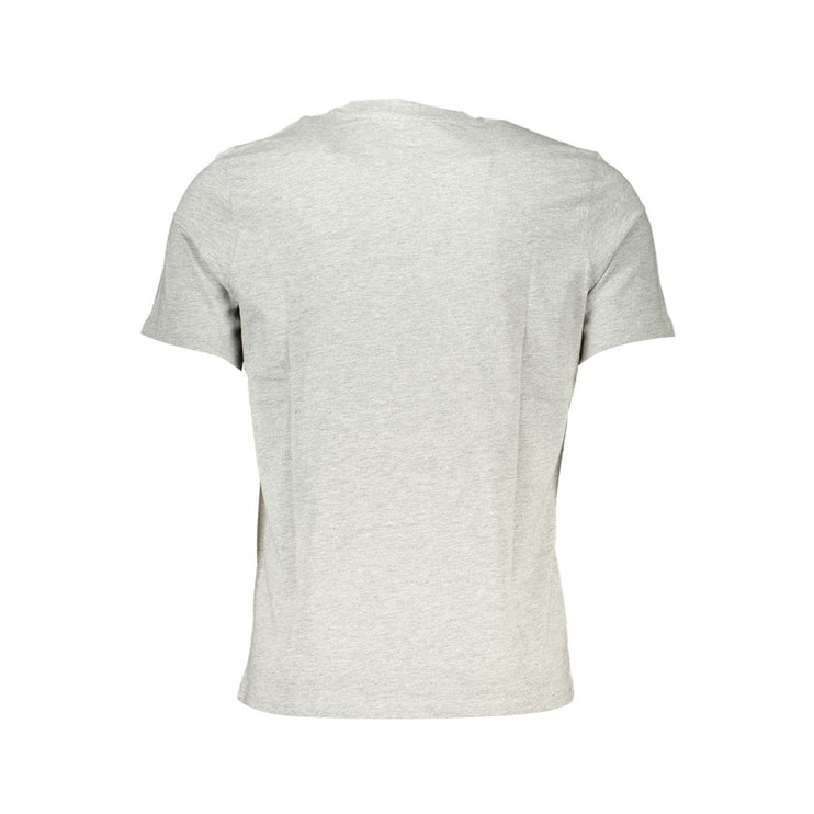 T-shirt di cotone grigio