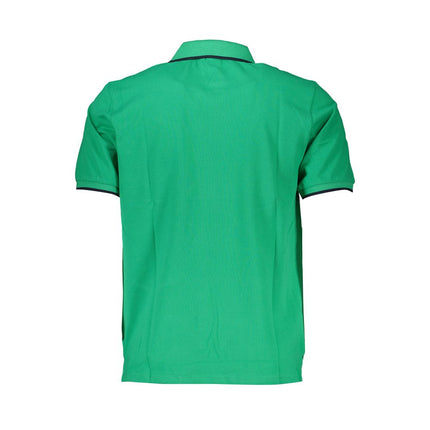 Groen katoenen poloshirt