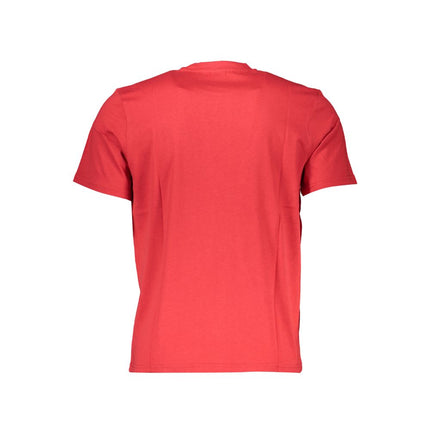 Camiseta de algodón rojo