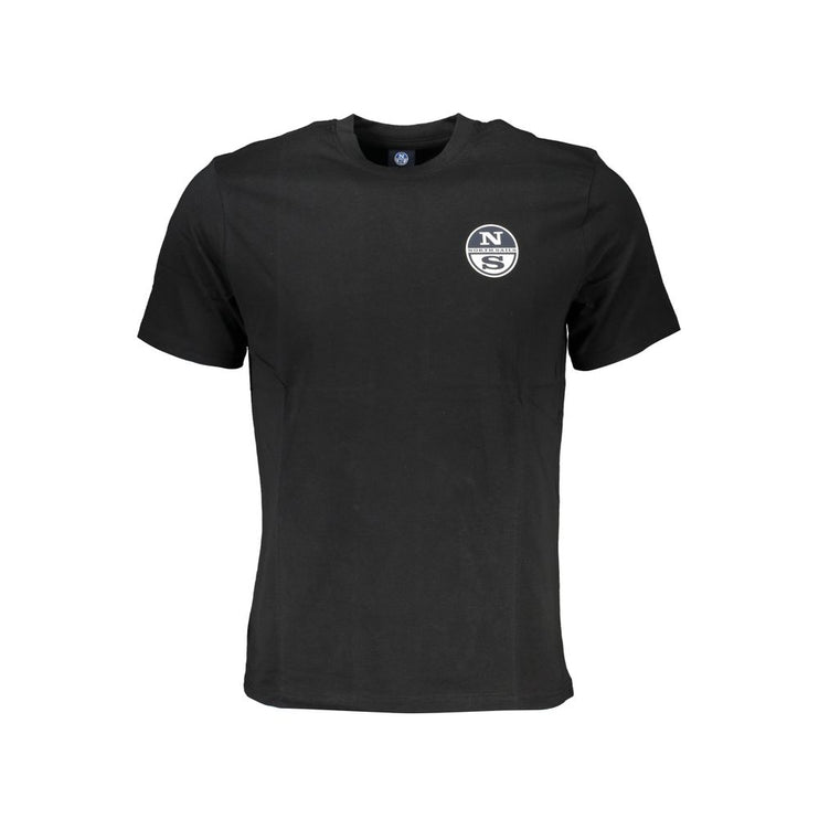 Black Cotton T-Shirt