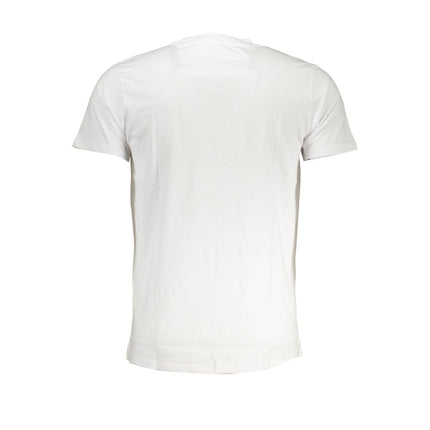 Wit katoenen t-shirt