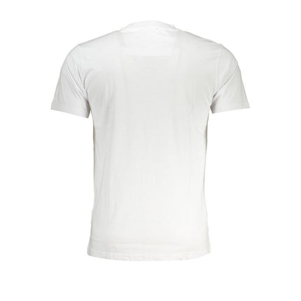 Wit katoenen t-shirt