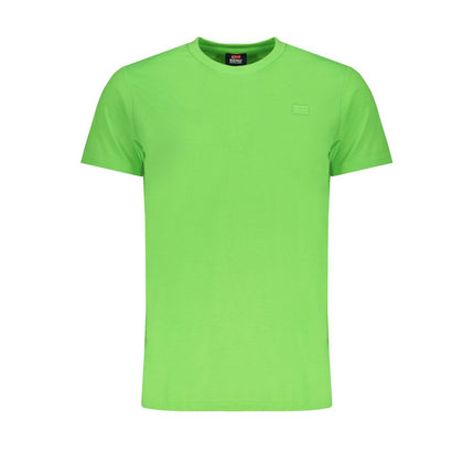 Groen katoenen t-shirt