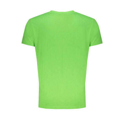 Groen katoenen t-shirt