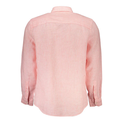 Roze linnen shirt