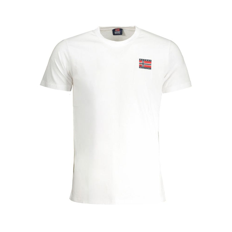 T-shirt di cotone bianco