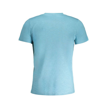 T-shirt en coton bleu clair