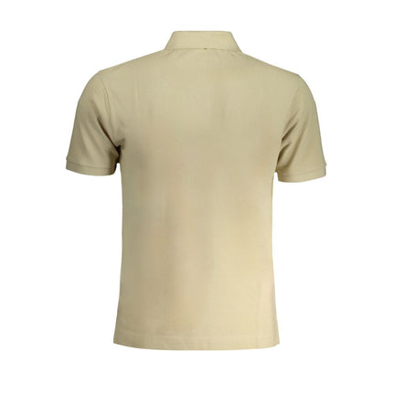 Polo di cotone beige