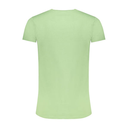 T-shirt in cotone verde