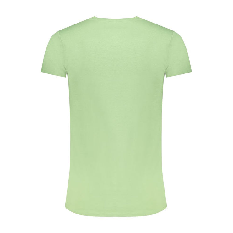 T-shirt in cotone verde