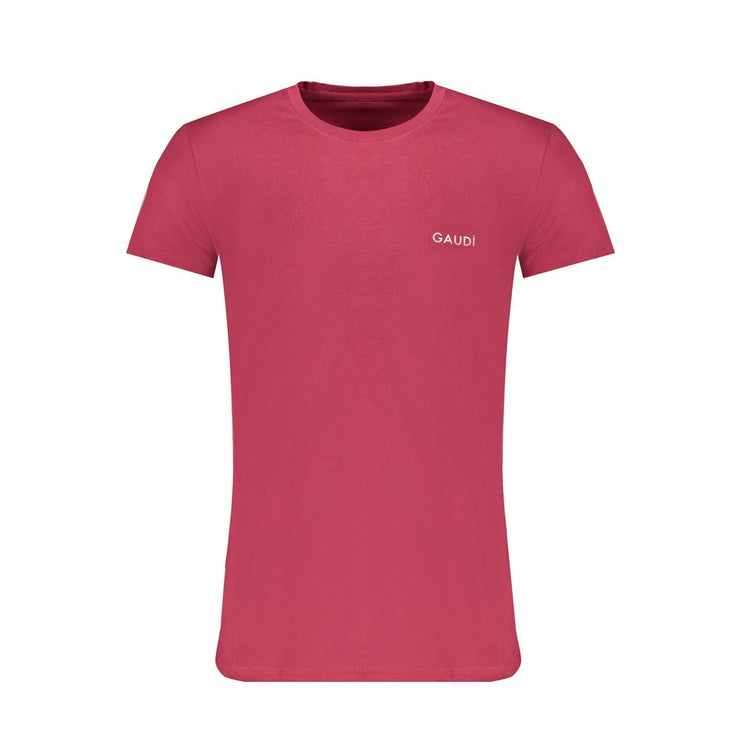 T-shirt di cotone rosso