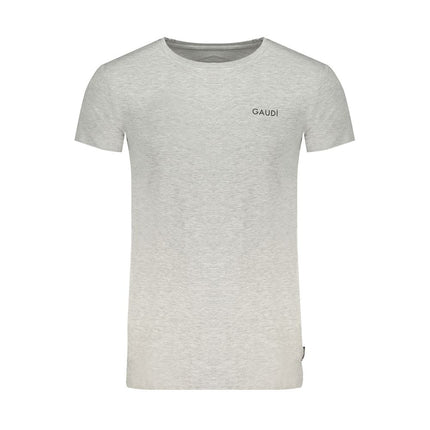 T-shirt di cotone grigio