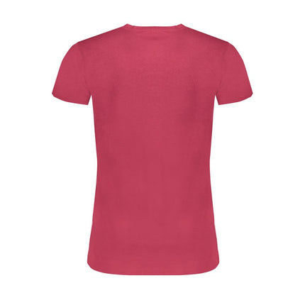 T-shirt di cotone rosso