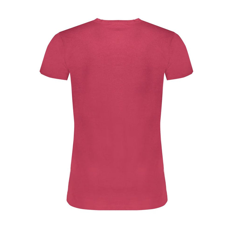 T-shirt di cotone rosso