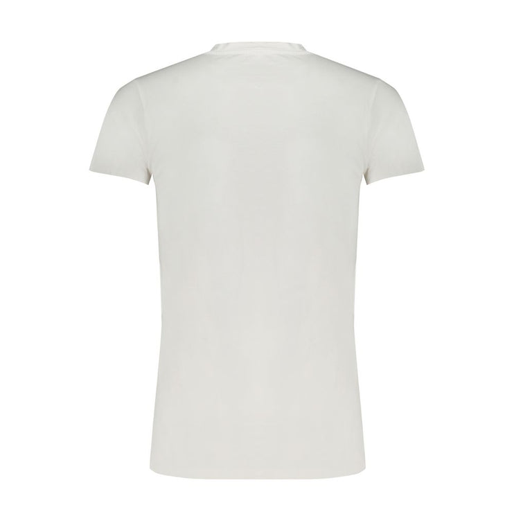 T-shirt di cotone bianco