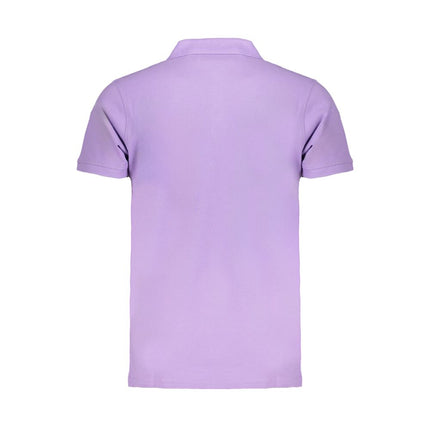 Purple Cotton Polo Shirt