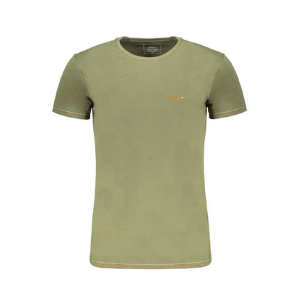 T-shirt in cotone verde