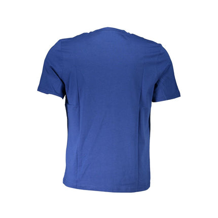 T-shirt di cotone blu