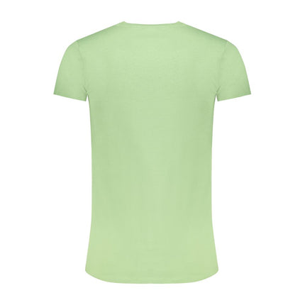 T-shirt in cotone verde