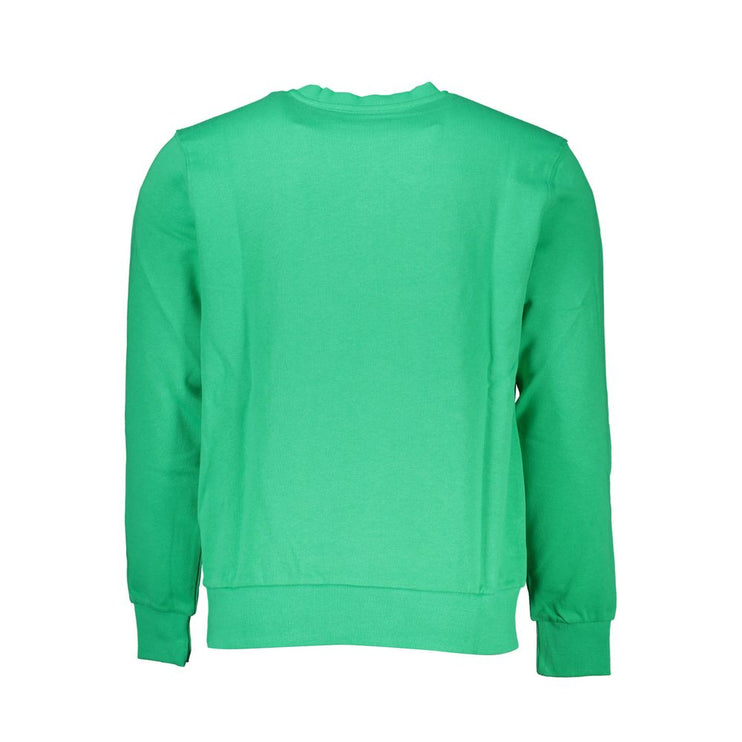 Pull en coton vert