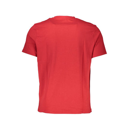 T-shirt di cotone rosso