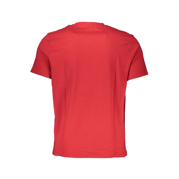 T-shirt di cotone rosso