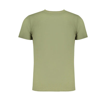 Groen katoenen t-shirt