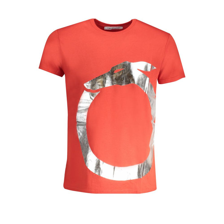 T-shirt di cotone rosso