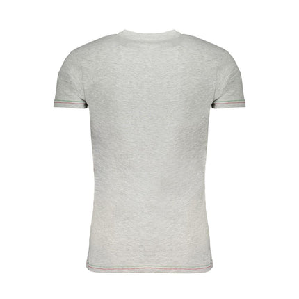 T-shirt di cotone grigio