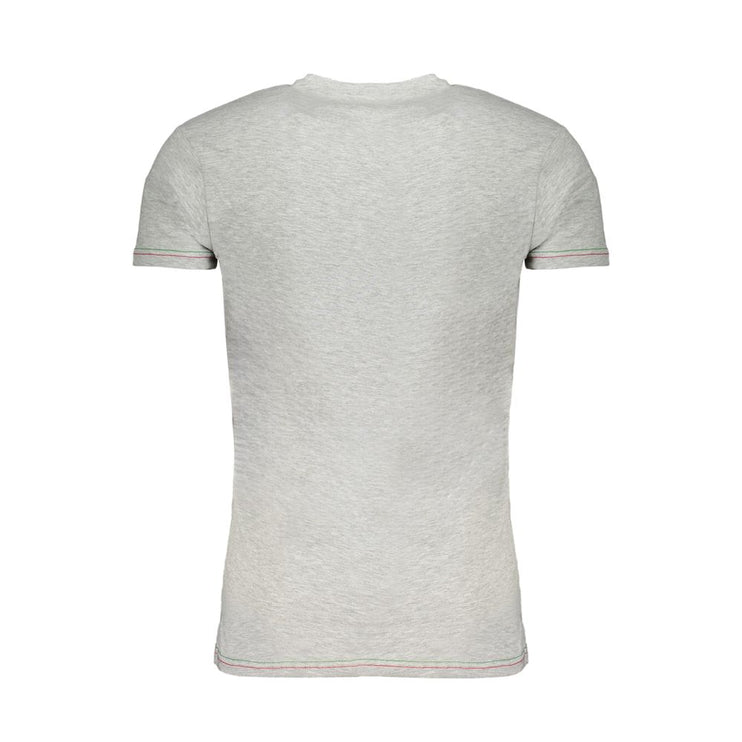 T-shirt di cotone grigio