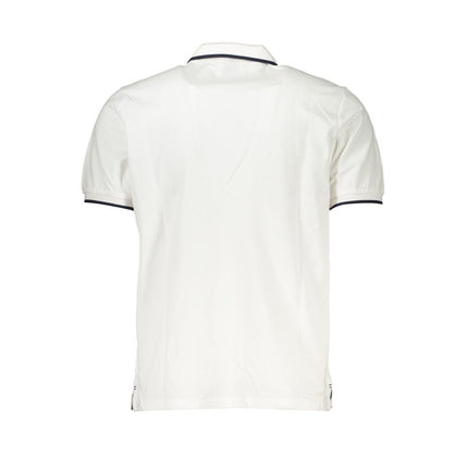 White Cotton Polo Shirt