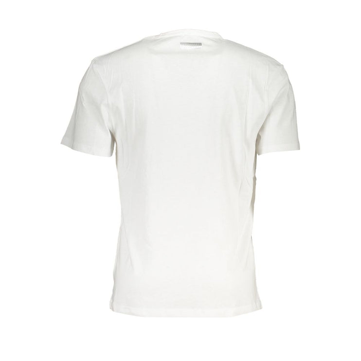 T-shirt di cotone bianco