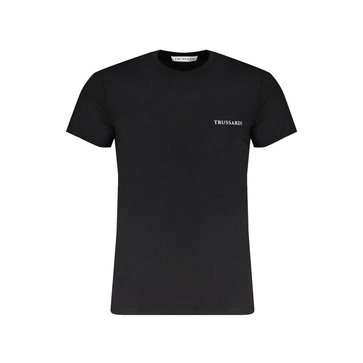 T-shirt in cotone nero