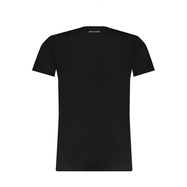 T-shirt in cotone nero