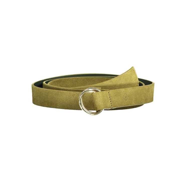 Ceinture en cuir vert