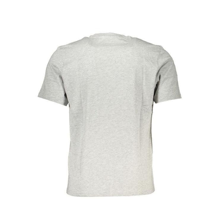 T-shirt di cotone grigio