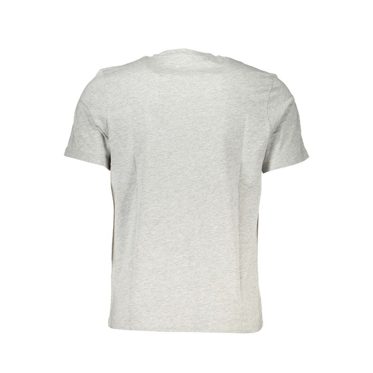 T-shirt di cotone grigio