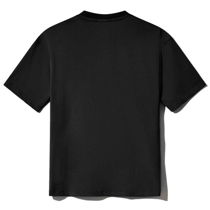 Camiseta de algodón negro