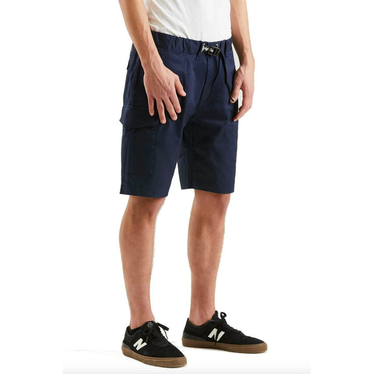 Elegante blauwe katoenen blend shorts