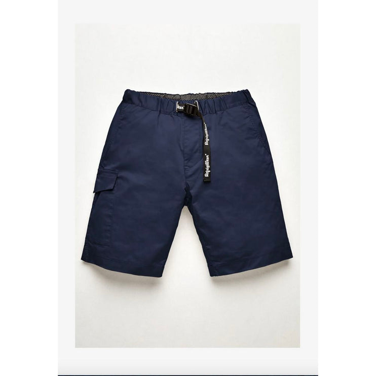 Elegante blauwe katoenen blend shorts