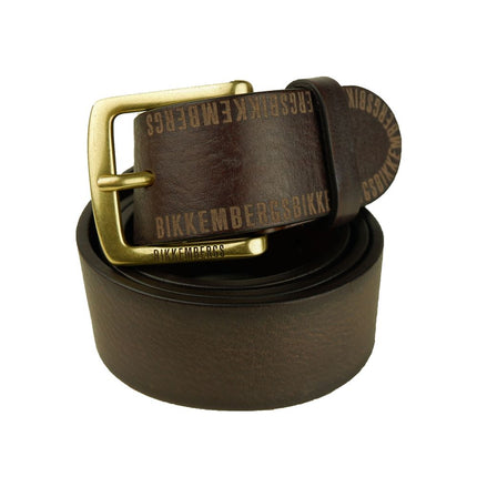 Brown Leather Men Belt