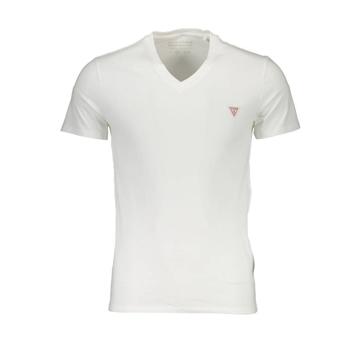 TEE WHITE WHITE WHITE SLIM FIT-CHAECK