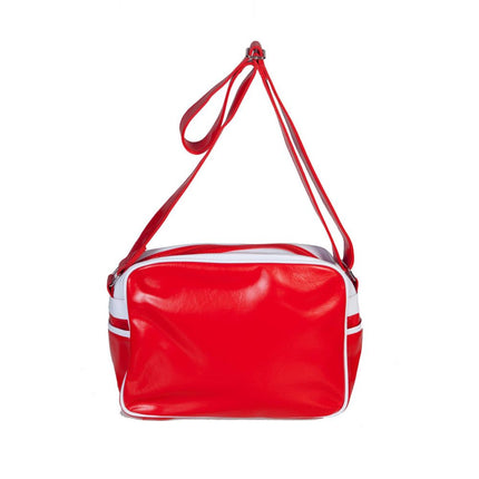 Red Fabric Handbag