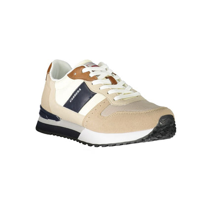 Zapatilla de poliéster beige