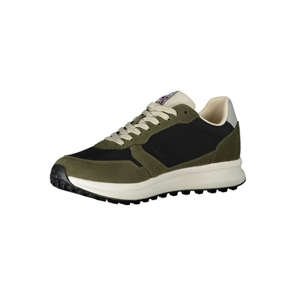 Sneaker en polyester vert