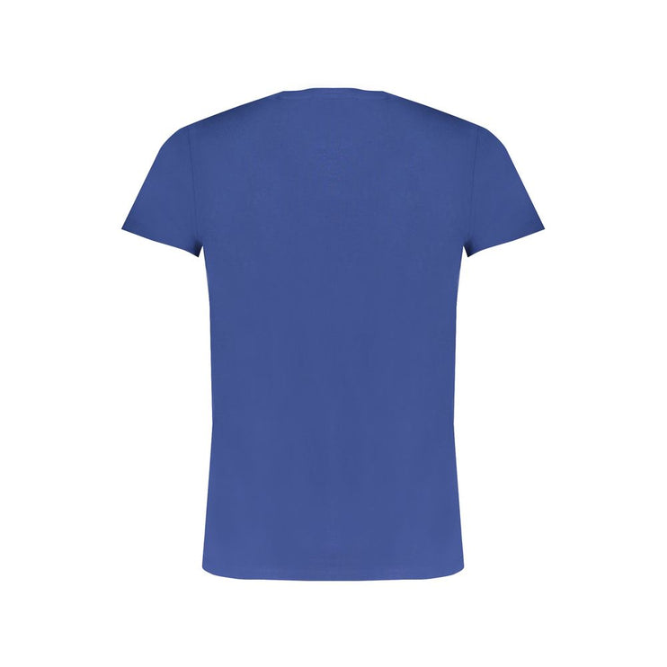 T-shirt di cotone blu