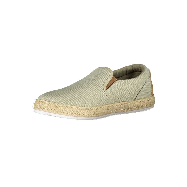 Zapatilla de poliéster beige