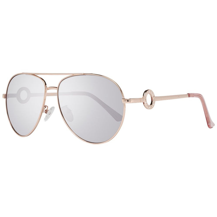 Lunettes de soleil pour femmes en or rose